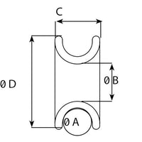 Wichard FRX10 Friction Ring - 10mm (25/64") [FRX10 / 21008]