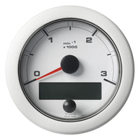 Veratron 3-3/8" (85MM) OceanLink NMEA 2000 Tachometer - 3000 RPM - White Dial  Bezel [A2C1065670001]