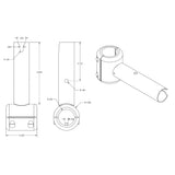 TACO ShadeFin Fixed Clamp-On Mount [T10-3000-11]