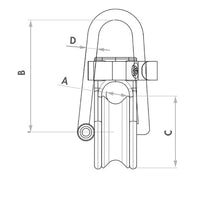 Wichard Soft Snatch Block - 16mm Rope Size [36030]